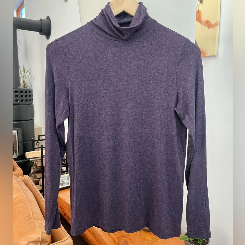 Reitmans Purple Soft Turtleneck